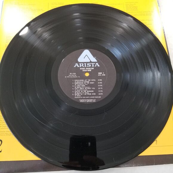 Barry Manilow Even Now Vinyl lp 1978 - Picture 6 of 9